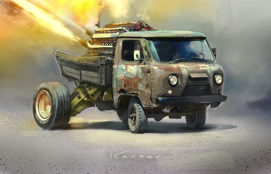 УАЗ-452 апокалипсис