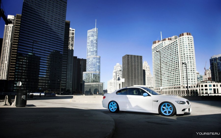 BMW m3 белая