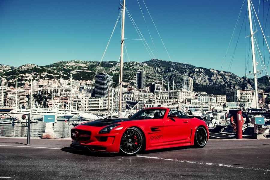 Mercedes-SLS-AMG Lamborghini.
