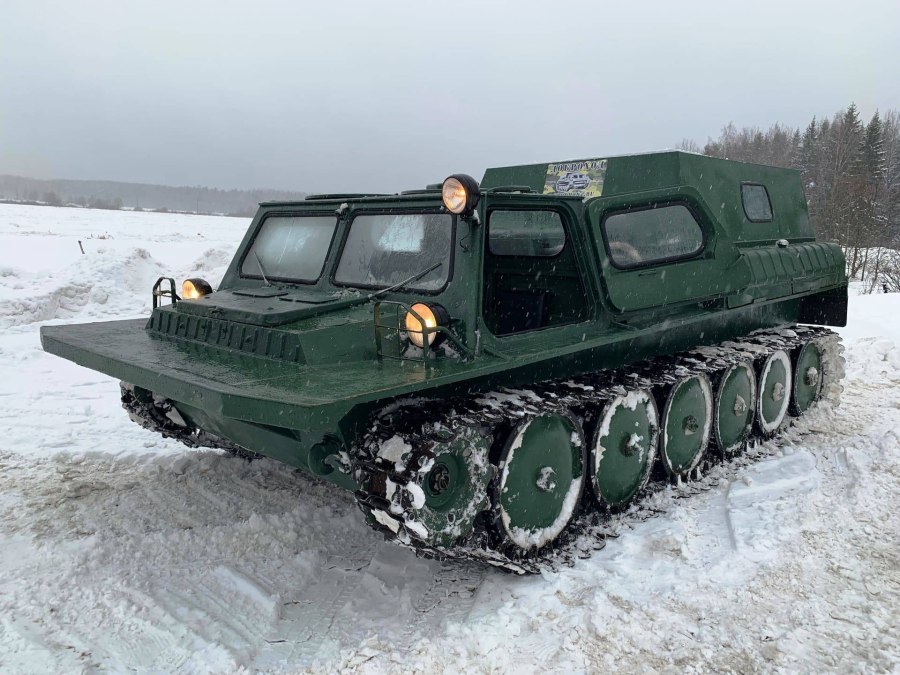 Гусеничный вездеход ГТСМ ГАЗ-71
