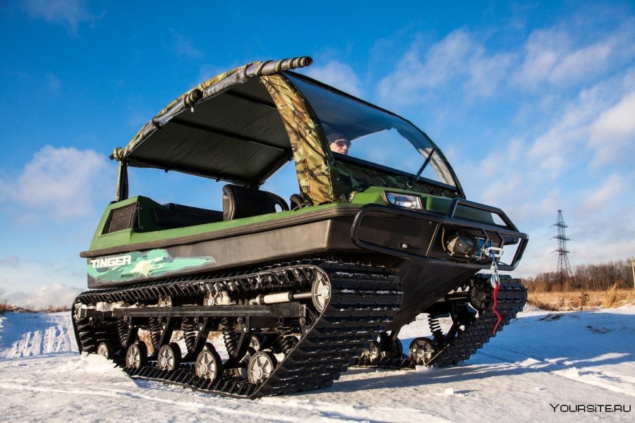 Гусеничный вездеход Tinger