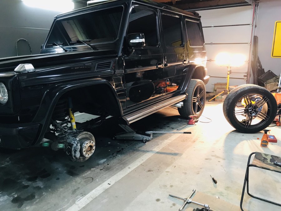 Mercedes Benz g63 AMG днище
