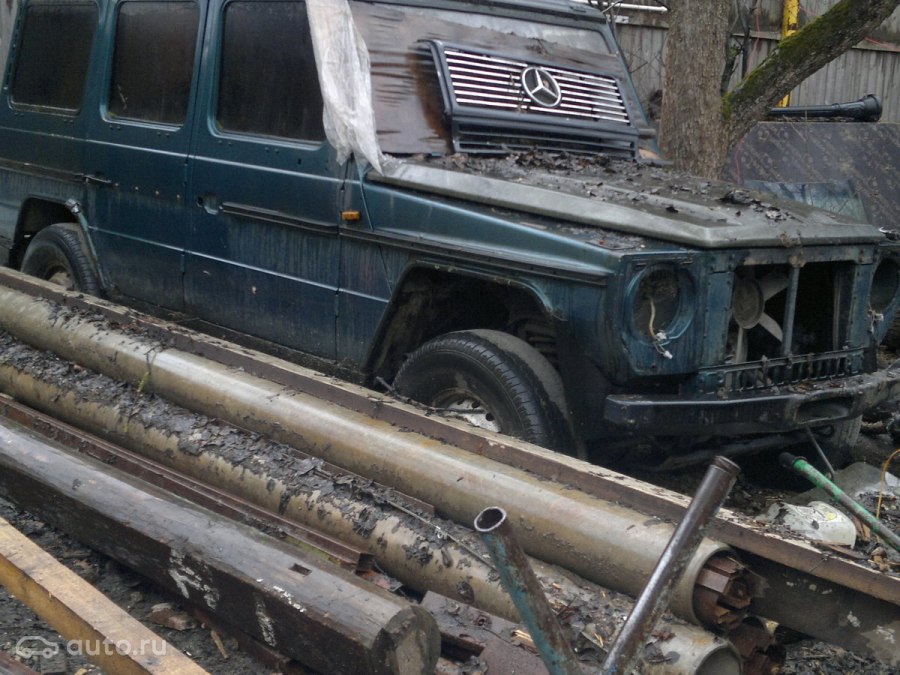 Брошенный Гелендваген
