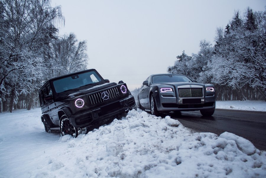 G63 AMG И Роллс Ройс