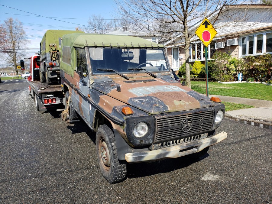 Mercedes Benz Gelandewagen старый военный
