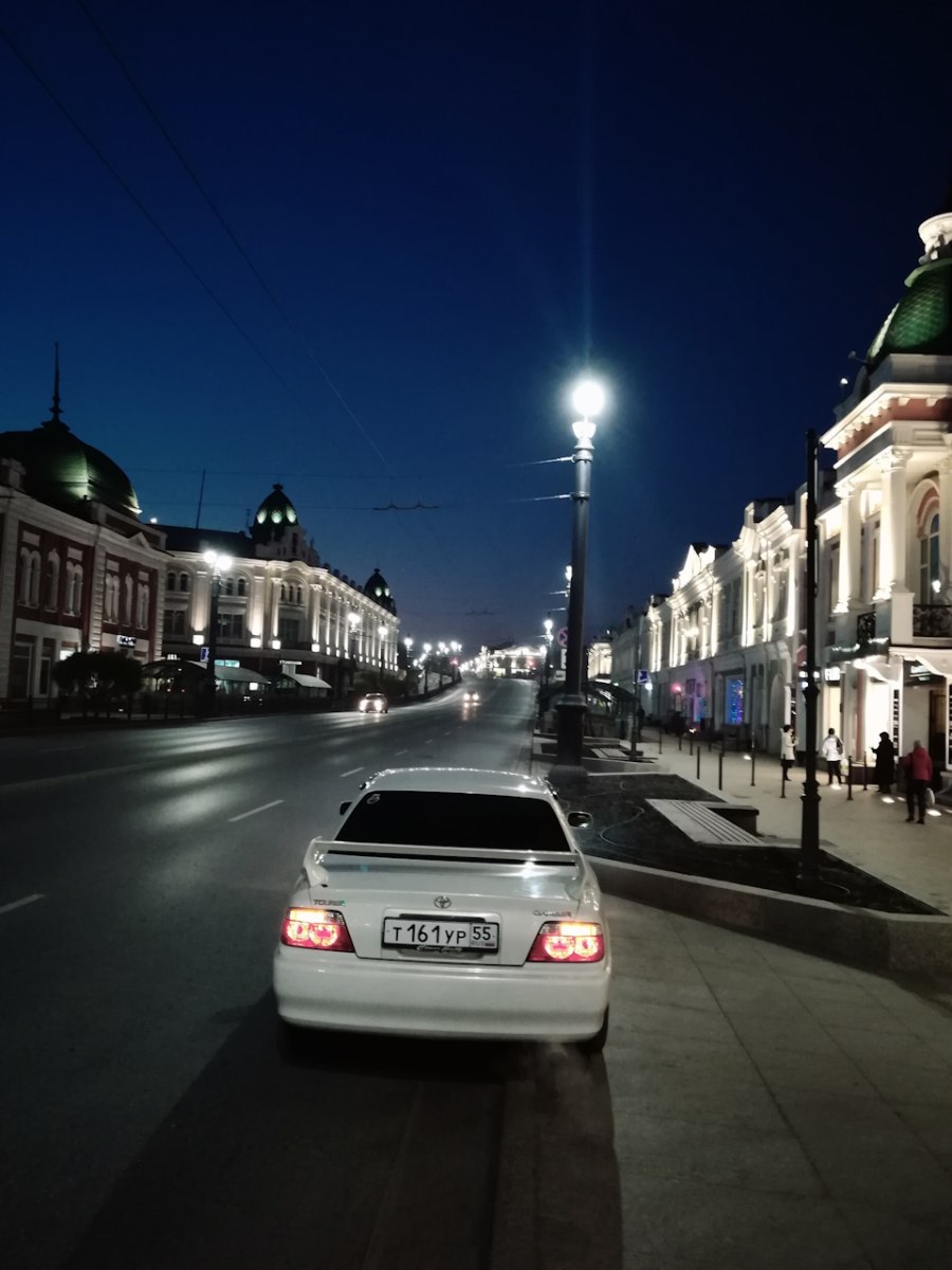 Омск ночью