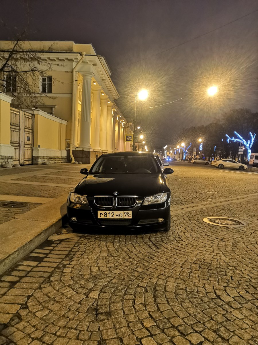 БМВ м5 в городе