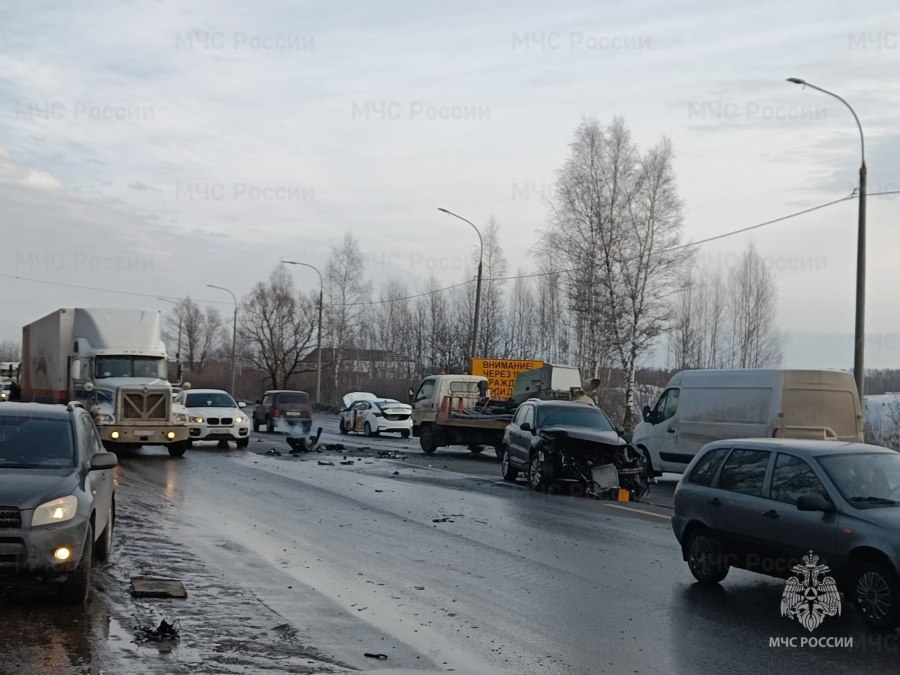 Авария в Ярославле сегодня на окружной