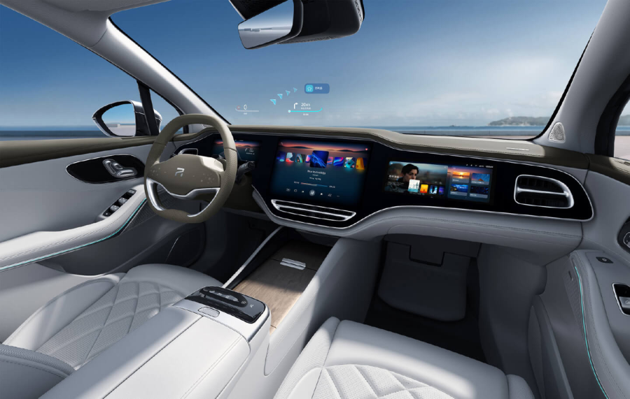 Электромобиль компании rising auto