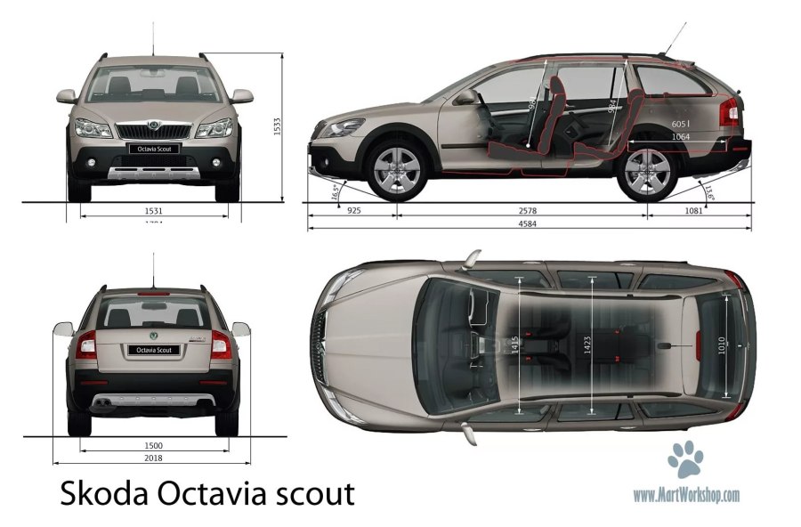 Octavia Scout клиренс