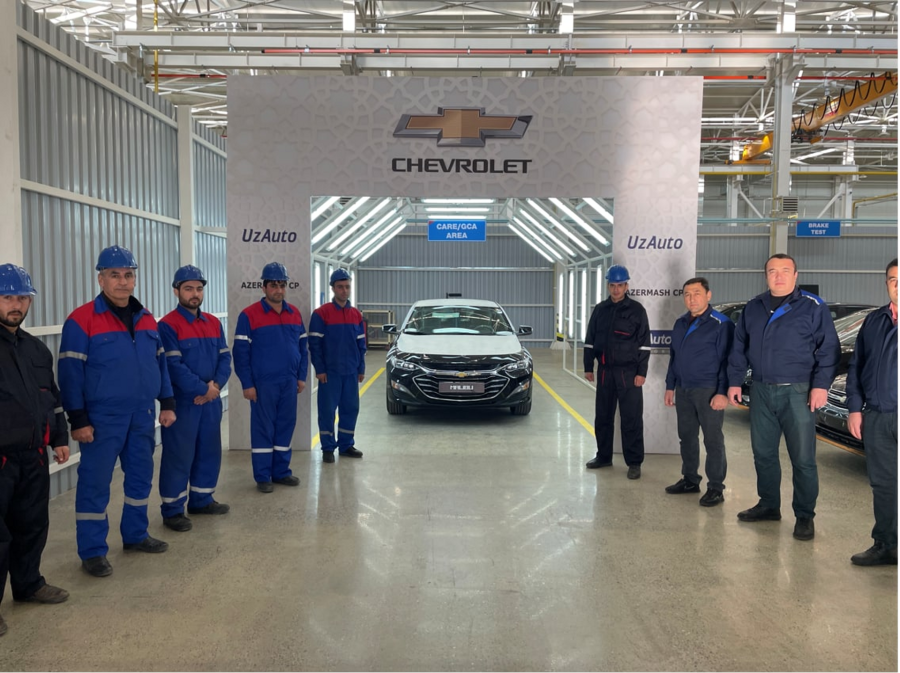 Chevrolet Tracker ishlab chiqarish