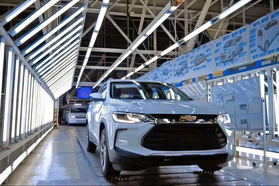 Завод Chevrolet Узбекистан