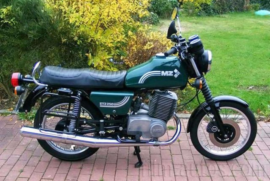 Мотоциклы ГДР MZ ETZ 250