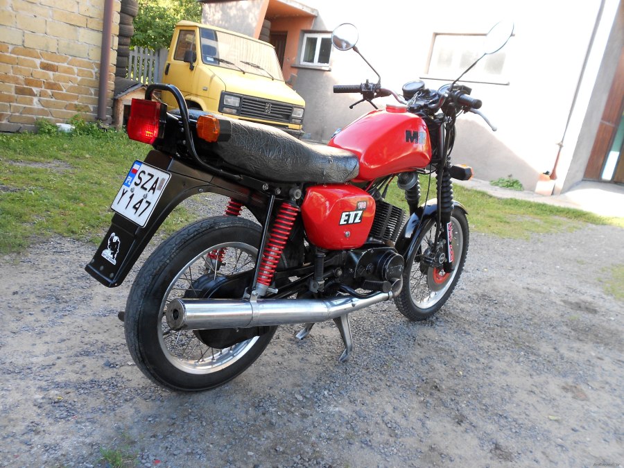 Мотоциклы ГДР MZ ETZ 250