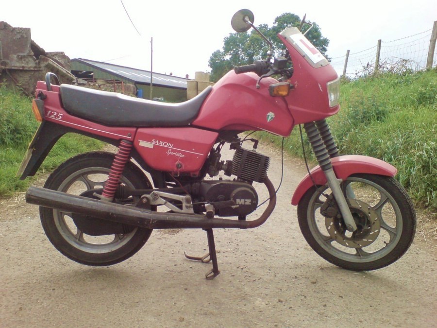 MZ 125 мотоцикл ТТХ