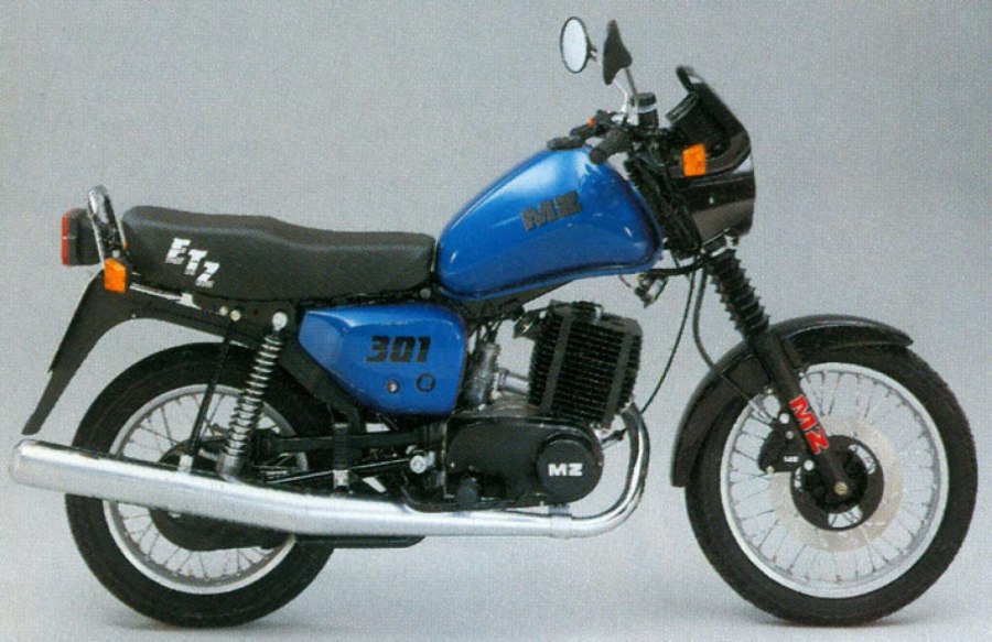 Мотоциклы ГДР MZ ETZ 301
