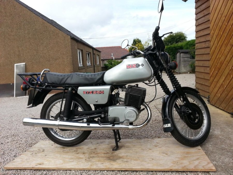 MZ ETZ 250 глушитель