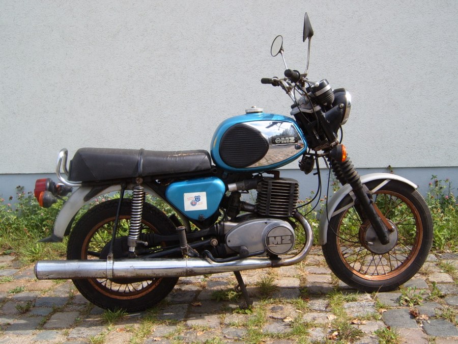 Мотоциклы ГДР MZ ETZ 250