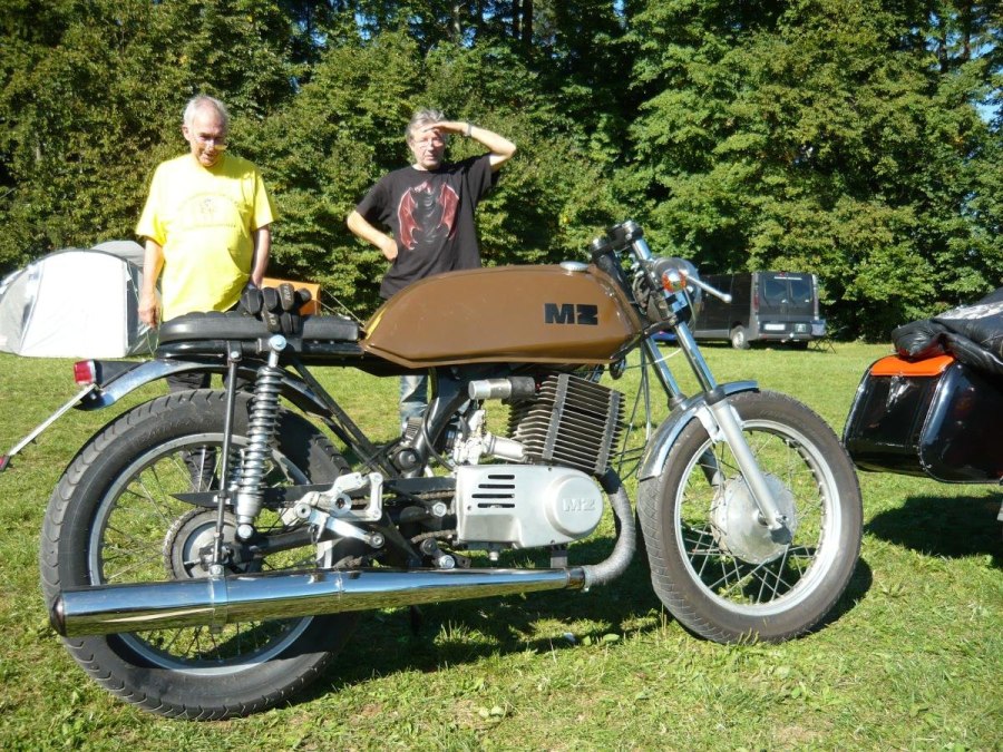 Скремблер из MZ ETZ 150