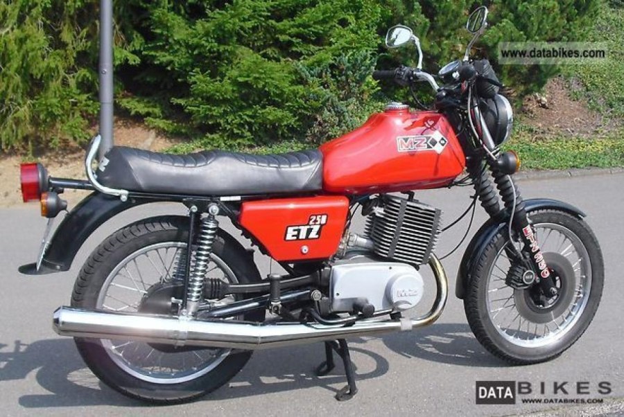 Мотоциклы ГДР MZ ETZ 250