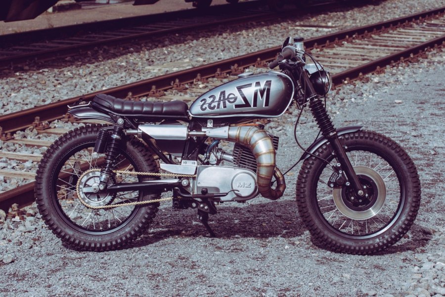 Скремблер из MZ ETZ 150