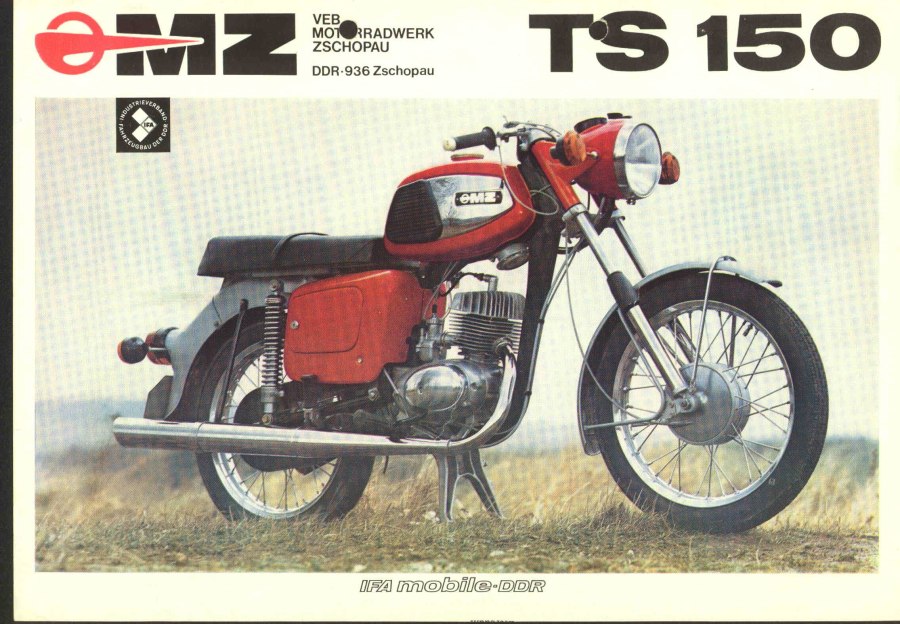 Мотоцикл MZ 250 ETS