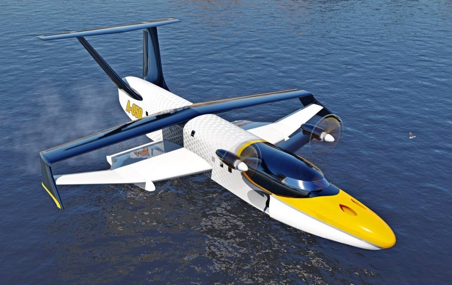 Экраноплан а-050 «Чайка»