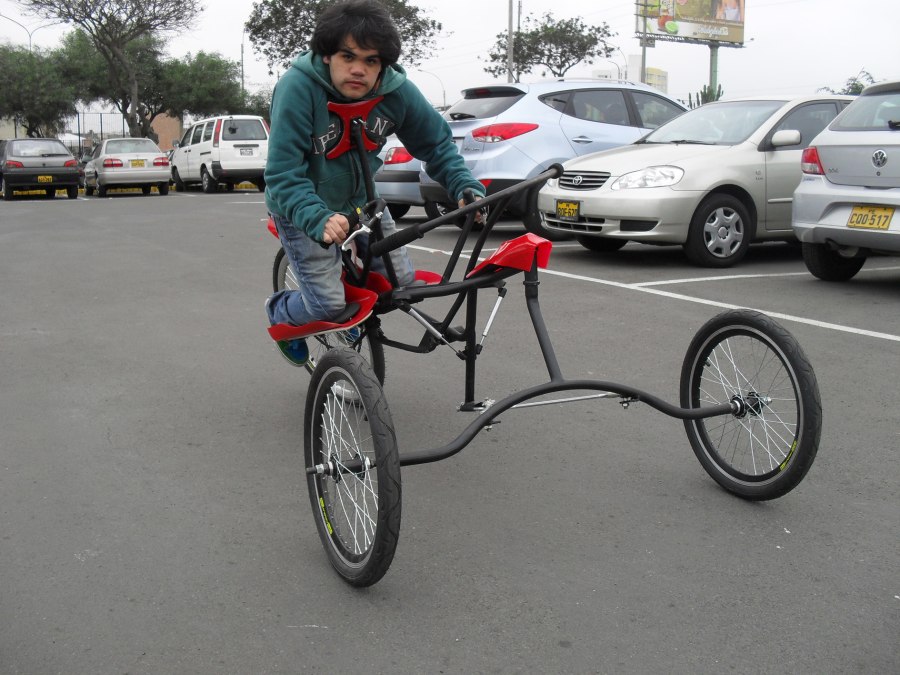 Bicycle for disabled people