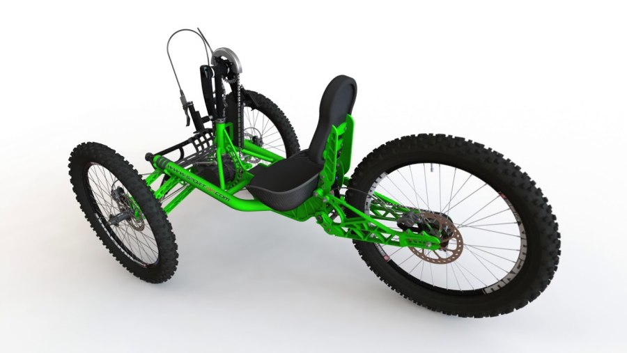 Handbike 4х-колесный
