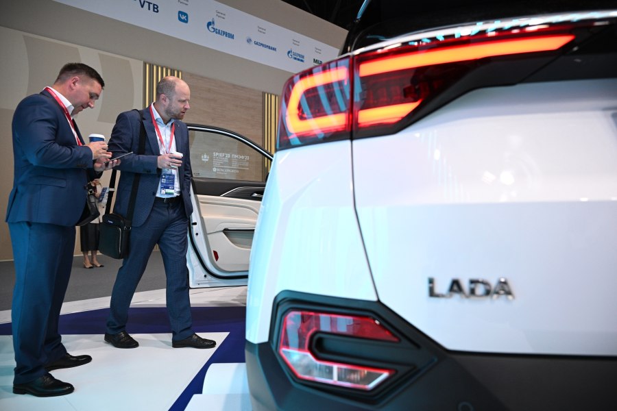 Lada x-Cross 5 на ПМЭФ