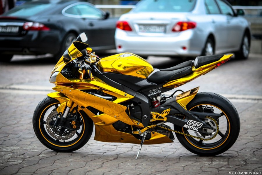 Yamaha r6 Gold