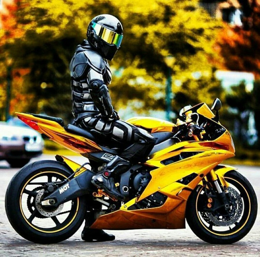 Yamaha r6 Золотая
