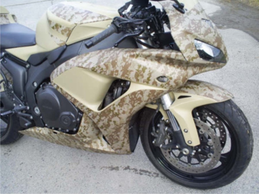 Honda CBR камуфляж
