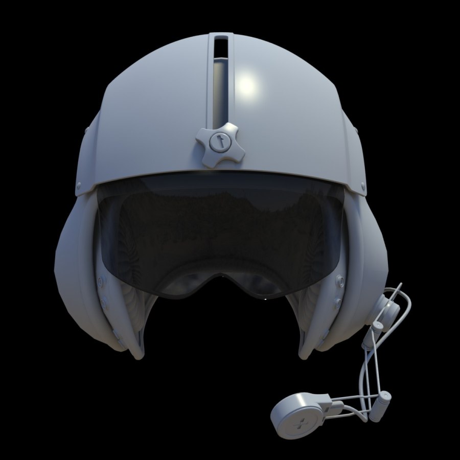 Helmet Pilot 3д