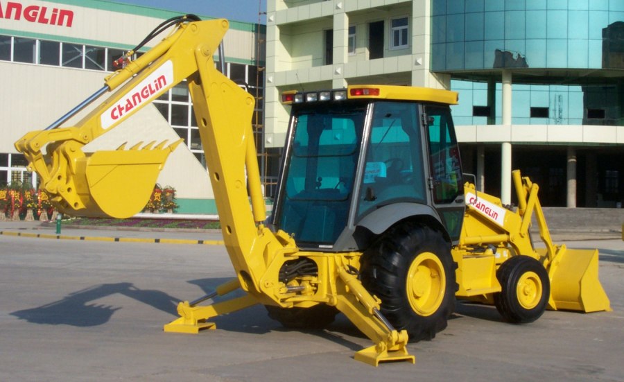 Экскаватор-погрузчик Changlin wz30-25c, 2011