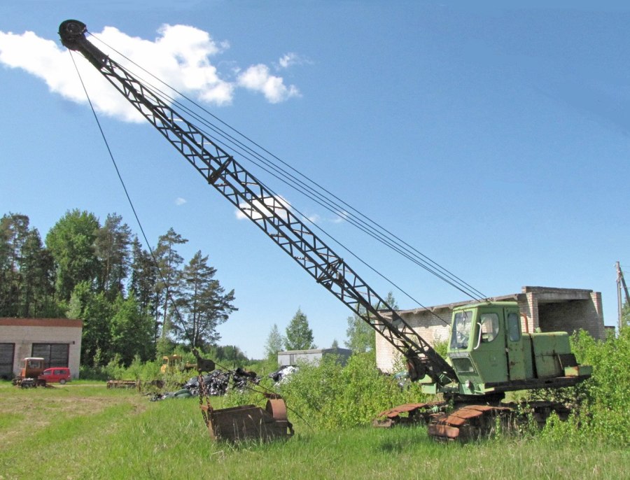 Экскаватор тросовой э-304в