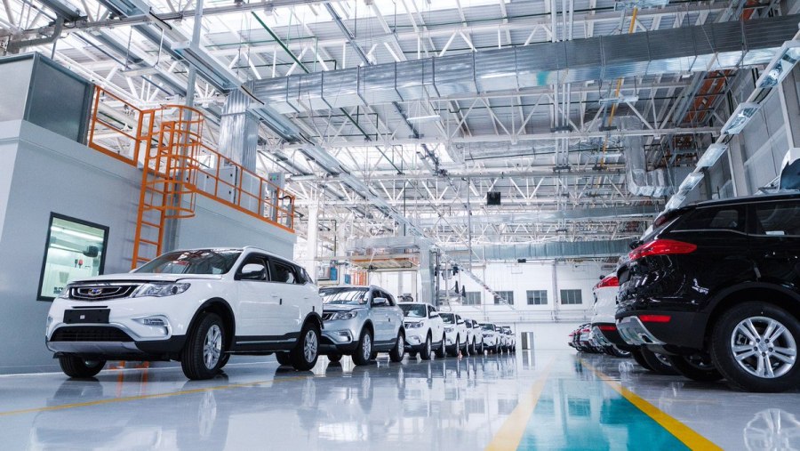 Geely Беларусь завод