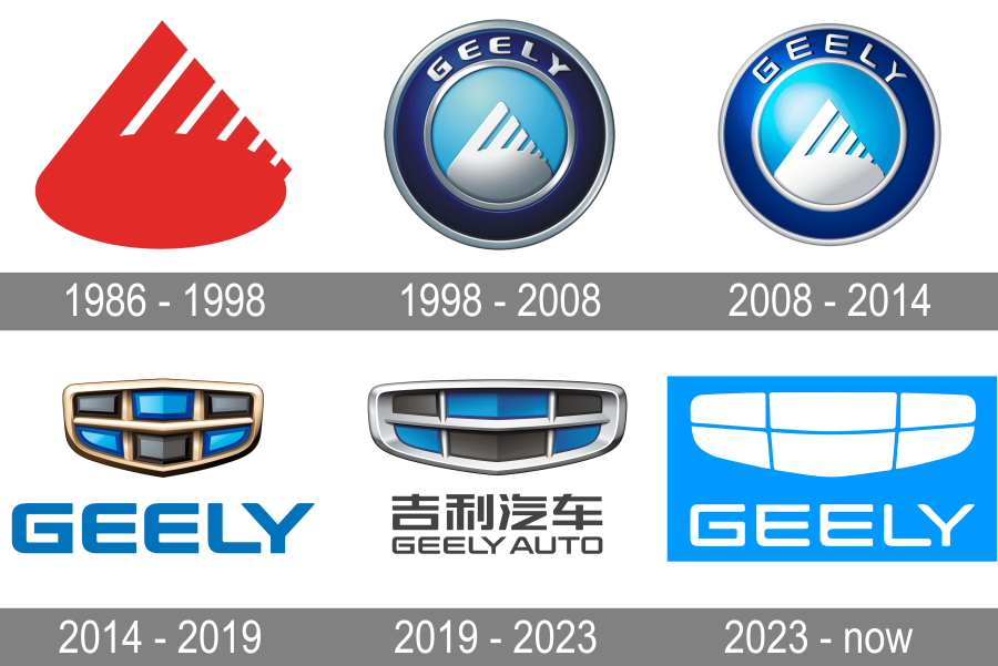 Geely логотип новый