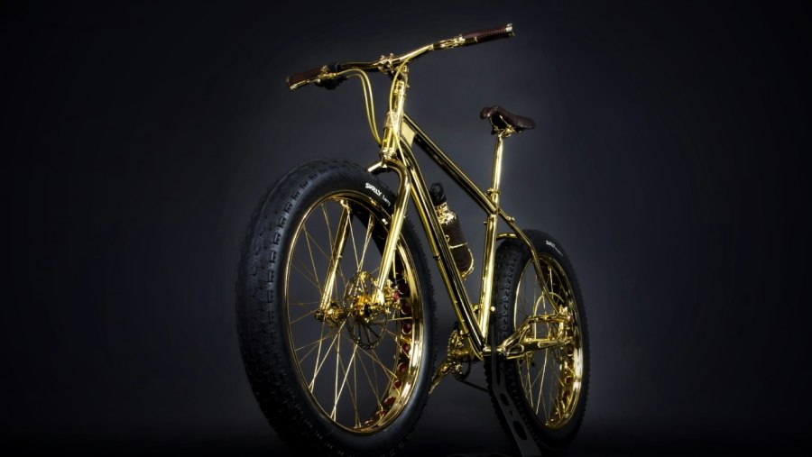 Aurumania Crystal Edition Gold Bike