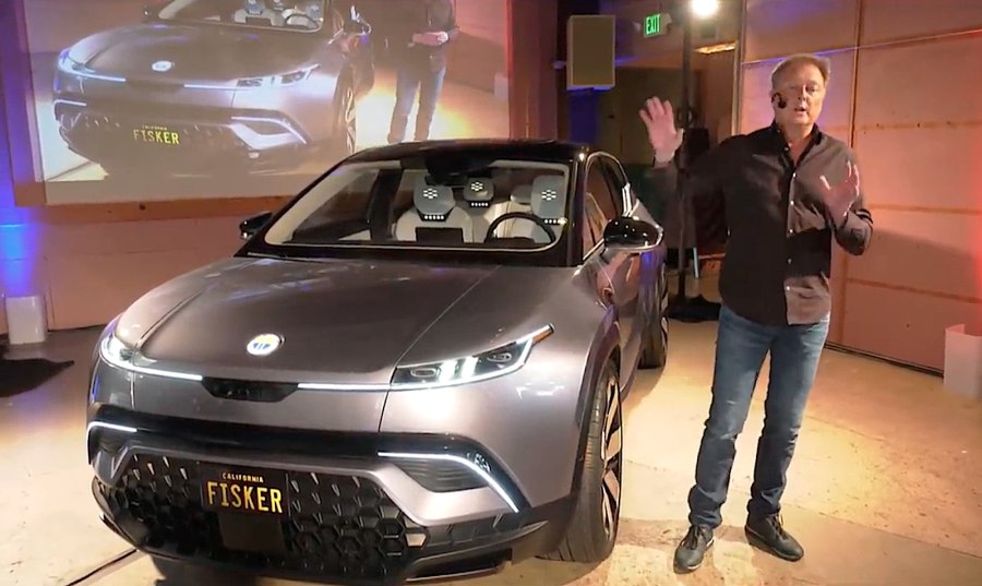 Fisker электромобиль Ocean