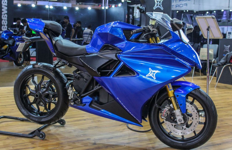 Электромотоцикл Yamaha r3 сиамгл