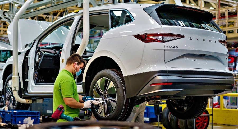 Skoda ENYAQ рекорд