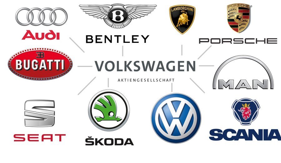 Марки принадлежащие Volkswagen