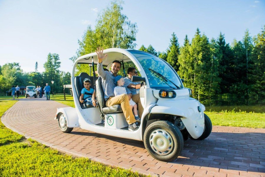 Парковый электромобиль tiron