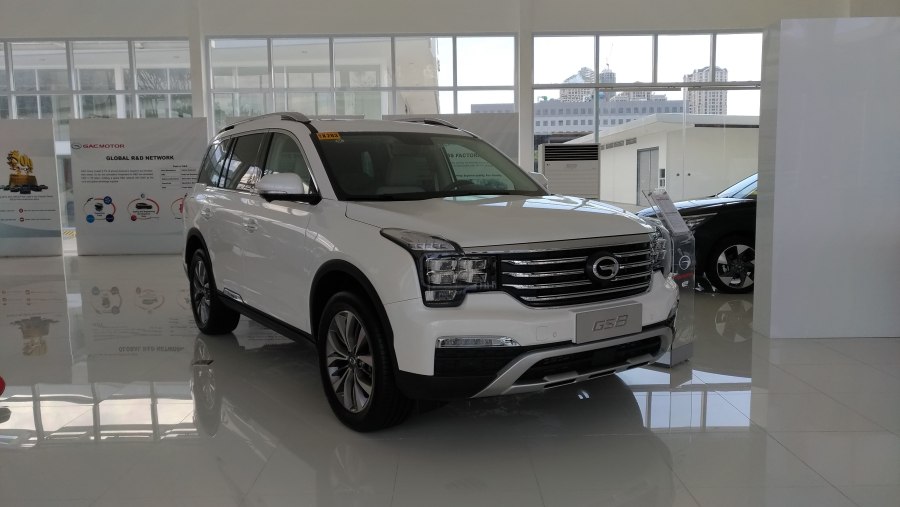 GAC gs8 Black Edition белый