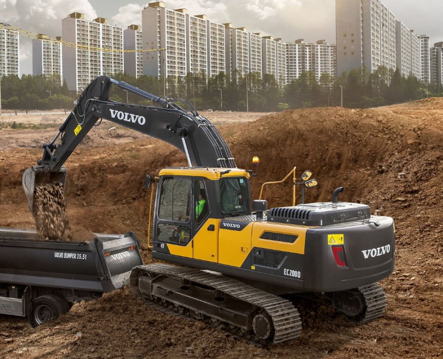 Volvo 200 экскаватор