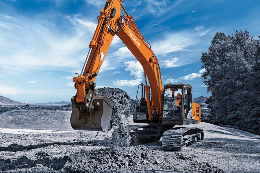 Экскаватор Hitachi zx210