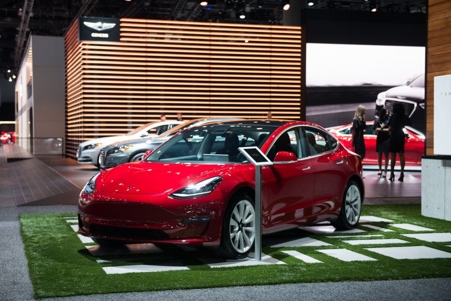 Тесла автомобиль model 3