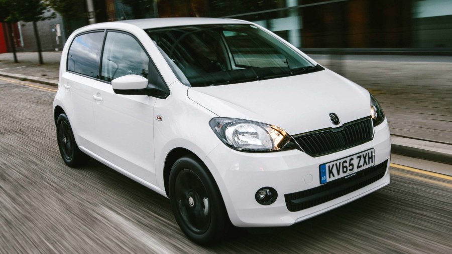 Skoda Citigo белая