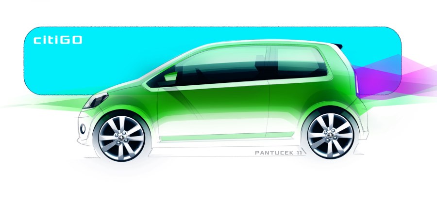 Skoda Citigo год выпуска 2013 габариты